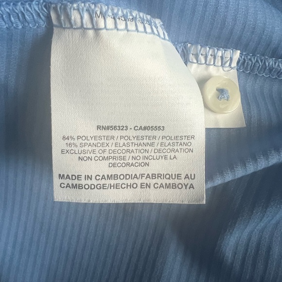 Nike Golf Light Blue Dri-Fit polo XL - Picture 4 of 5